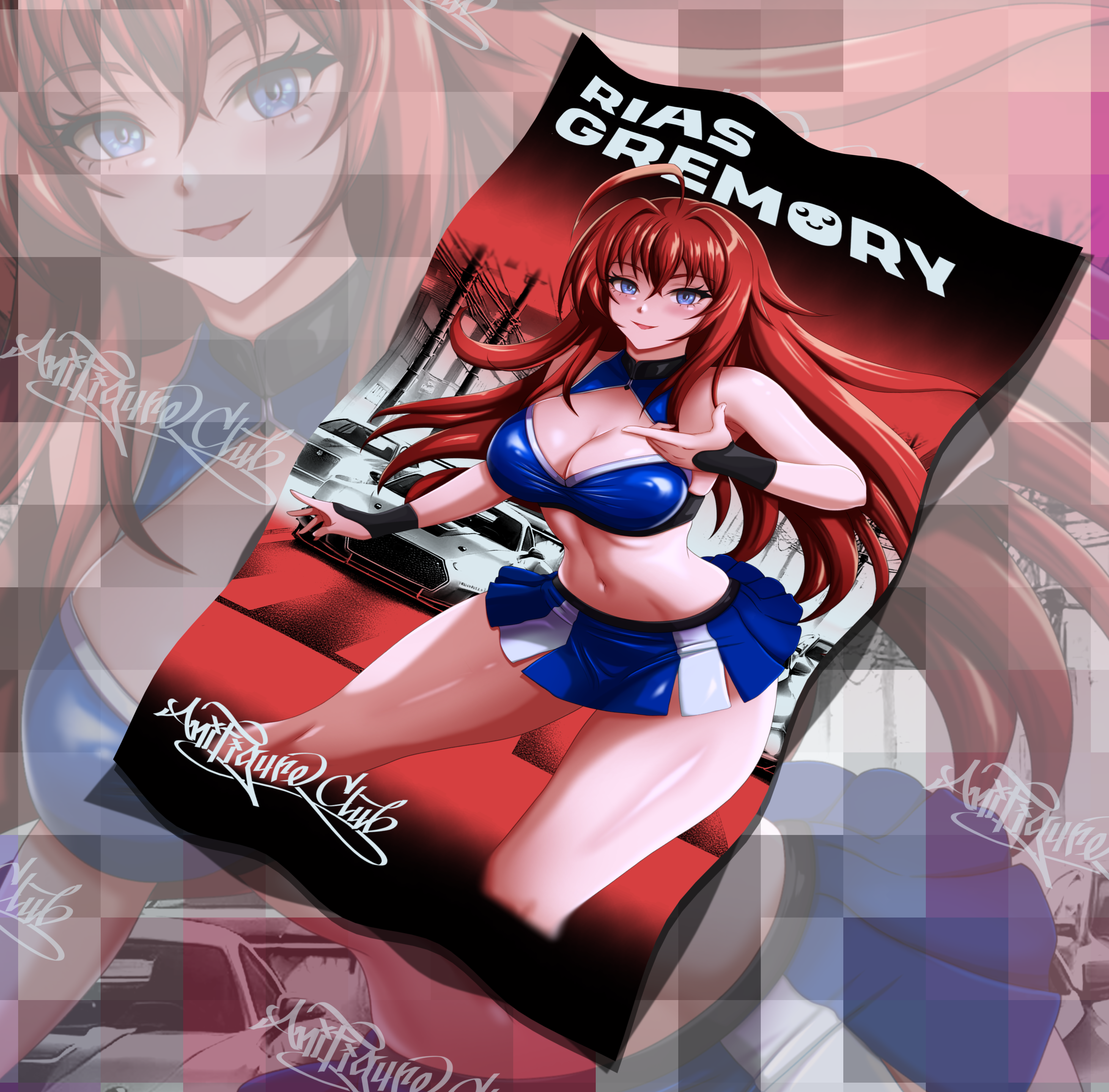 Rias Race Queen Flag