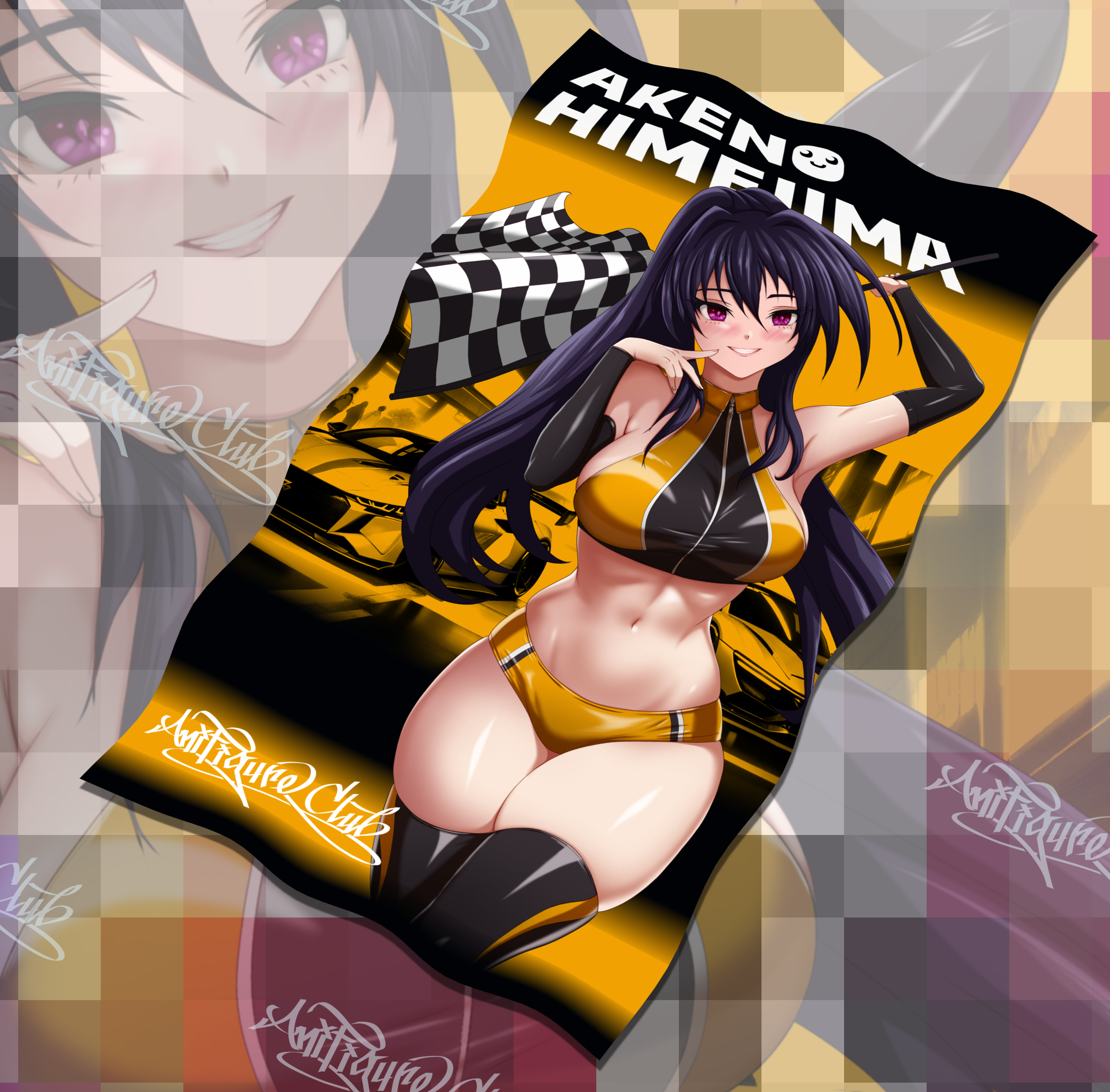 Akeno Race Queen Flag