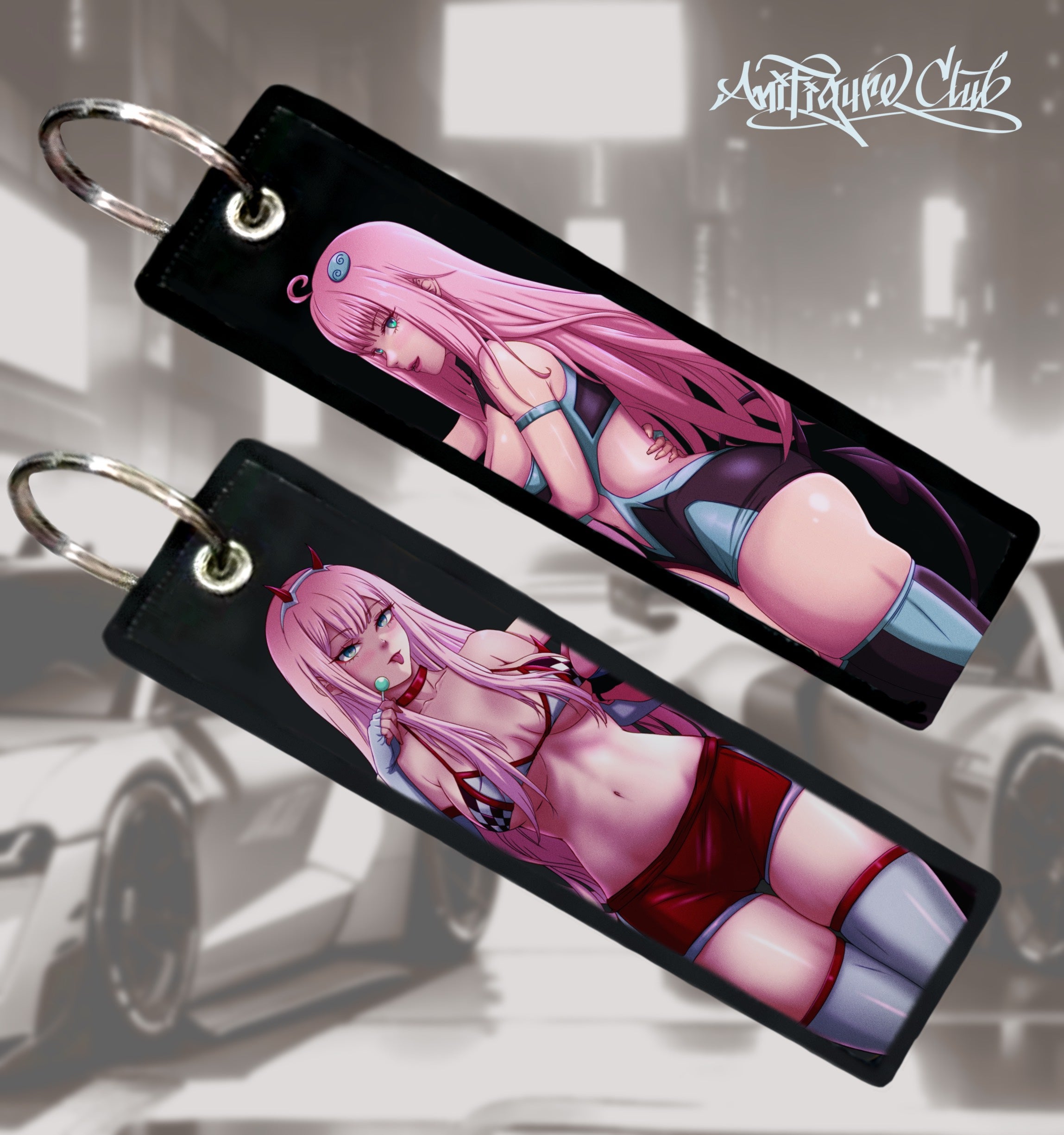 Zero two and Lala Race queen jet tags
