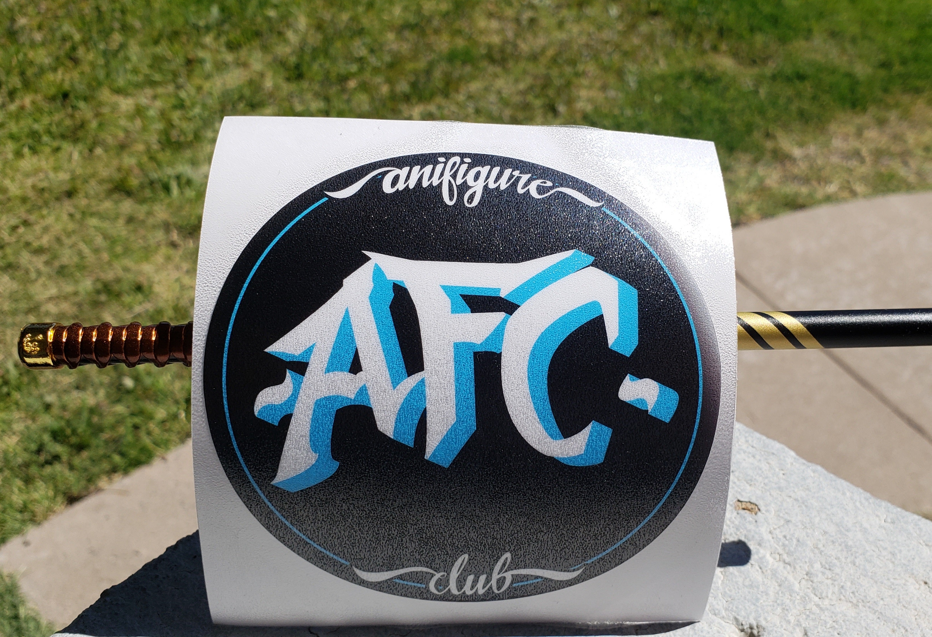 AF Club Sticker Graffiti style