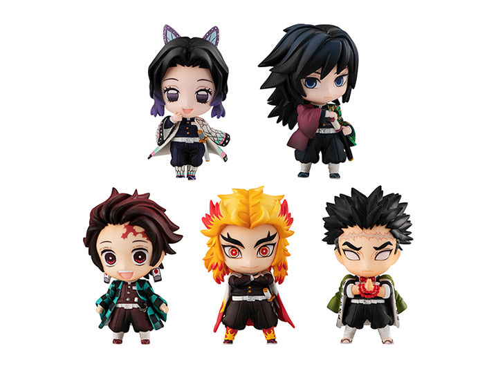 Demon Slayer Tanjiro & the HASHIRAs Mascot set A