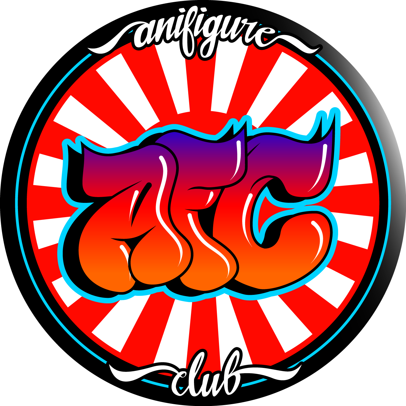 AF Club Sticker Bubble style